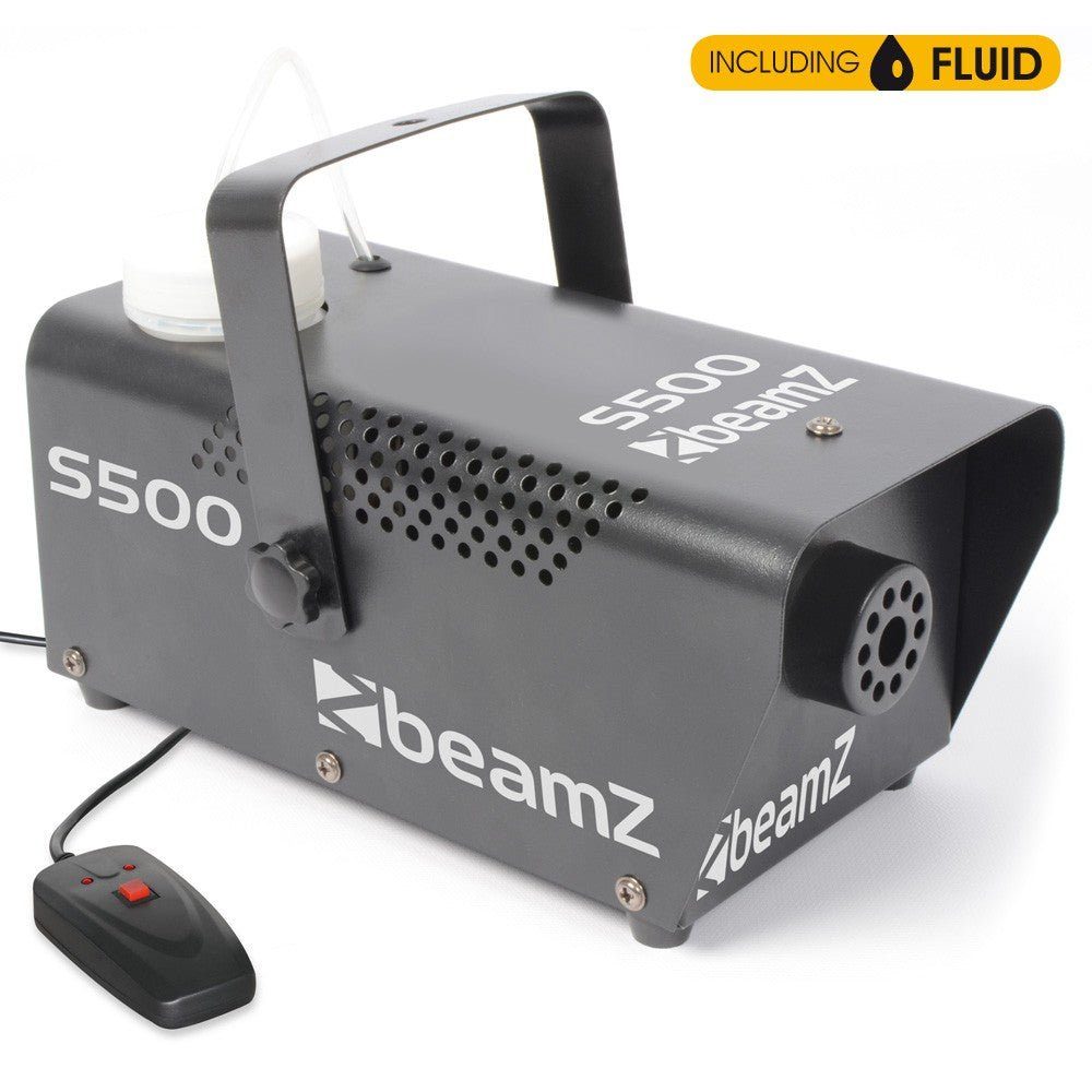 beamZ S500 - Máquina de humo incluido líquido - Tempo Shop