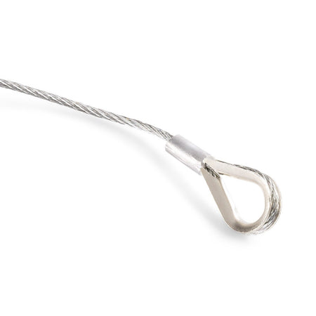 beamZ SAF20 - Cable de seguridad, 70cm x2mm 20kg - Tempo Shop