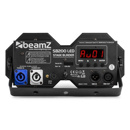 beamZ SB200 - Stage Blinder 2x 50W LED 2in1 - Tempo Shop