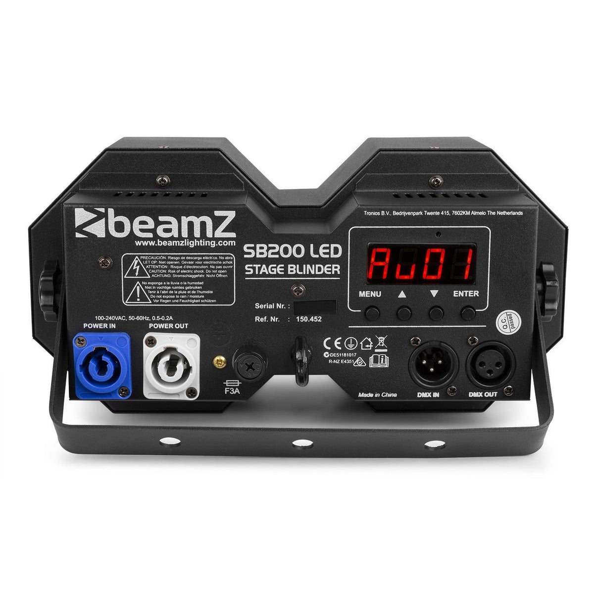 beamZ SB200 - Stage Blinder 2x 50W LED 2in1 - Tempo Shop