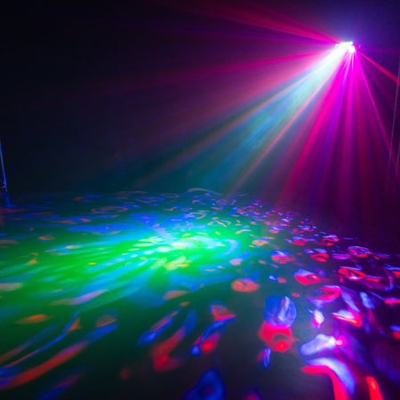 beamZ Shimmer2 - Efecto LED multiefecto 6-en-1 con DMX de 16 canales y mando IR - Tempo Shop