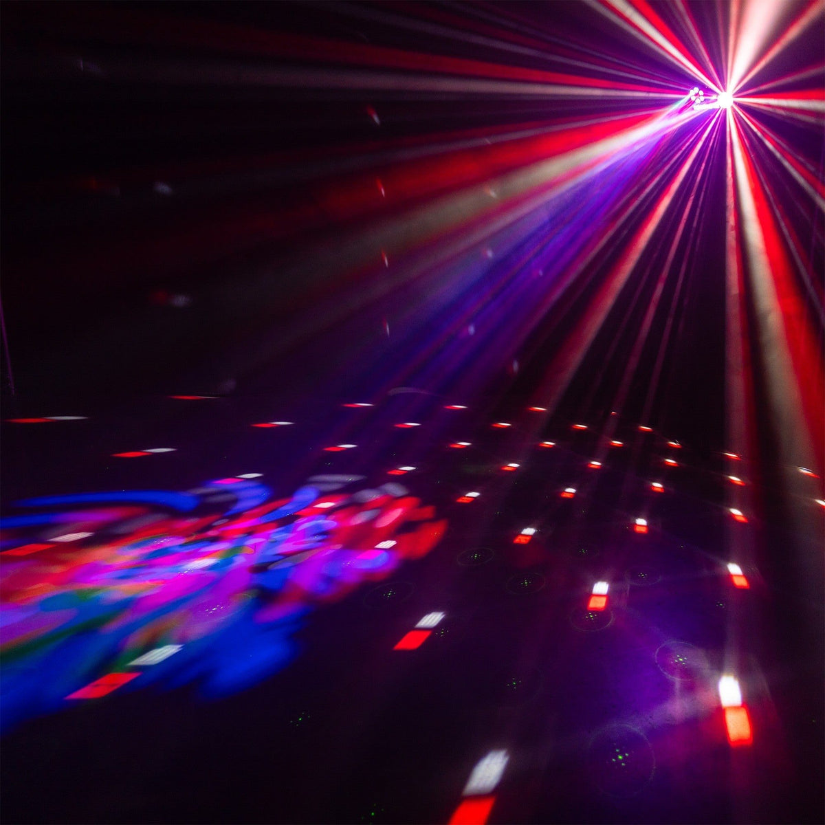 beamZ Shimmer4 - Efecto LED 6 en 1 con Bee Eye, Jelly Ball, PAR, UV/estroboscópico y doble patrón rojo/verde - Tempo Shop