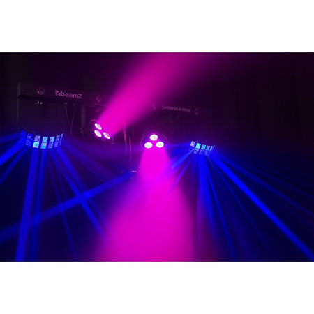 beamZ SHOWBAR FREE - Barra con 2x PAR, 2x Derby y Strobo - Tempo Shop