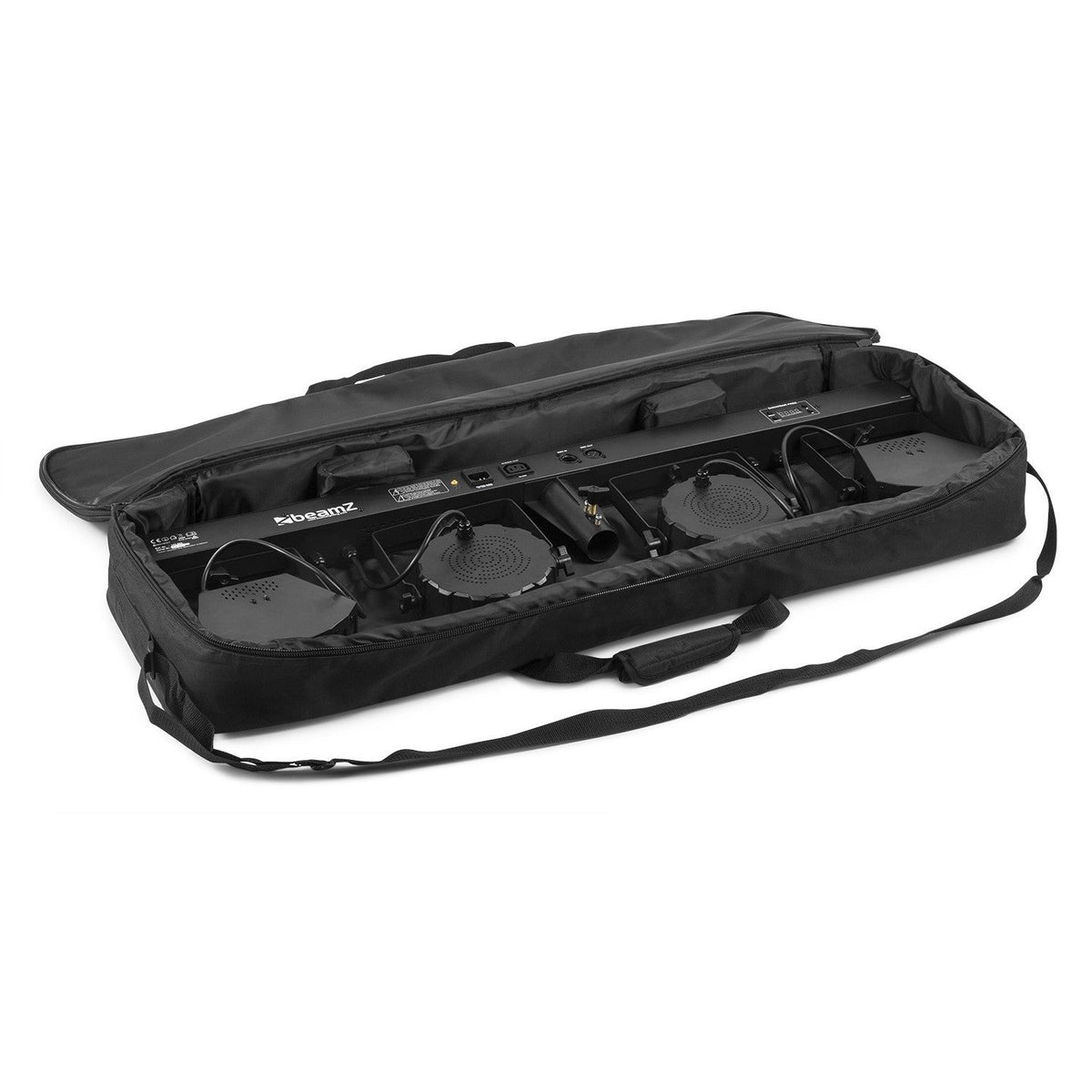 beamZ SHOWBAR FREE - Barra con 2x PAR, 2x Derby y Strobo - Tempo Shop