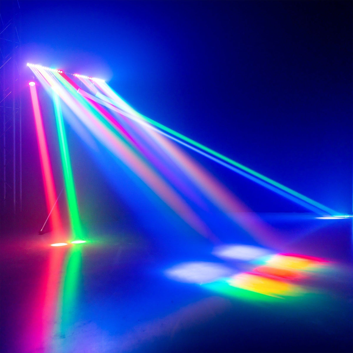 beamZ ShowBar GO Vibe - Sistema de iluminación integral con 4 cabezas móviles y barra LED - Tempo Shop