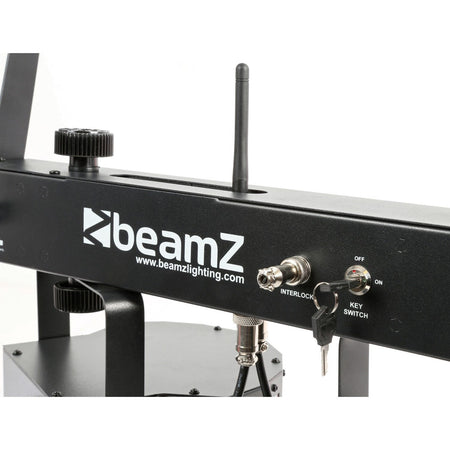 beamZ SHOWBAR - Barra con 2x Foco PAR, 2x Butterfly y Laser R/G DMX IRC - Tempo Shop