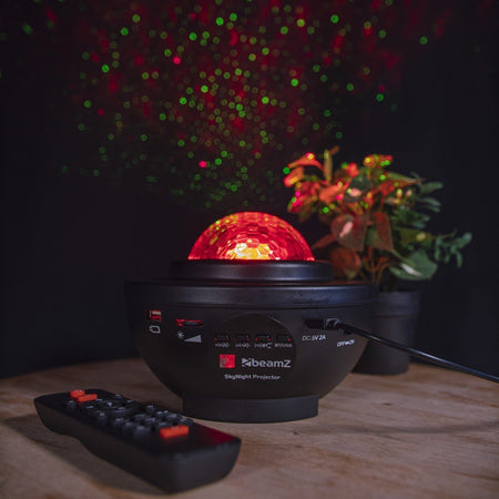 beamZ SkyNight - Proyector con estrellas Rojas y Verdes - Tempo Shop