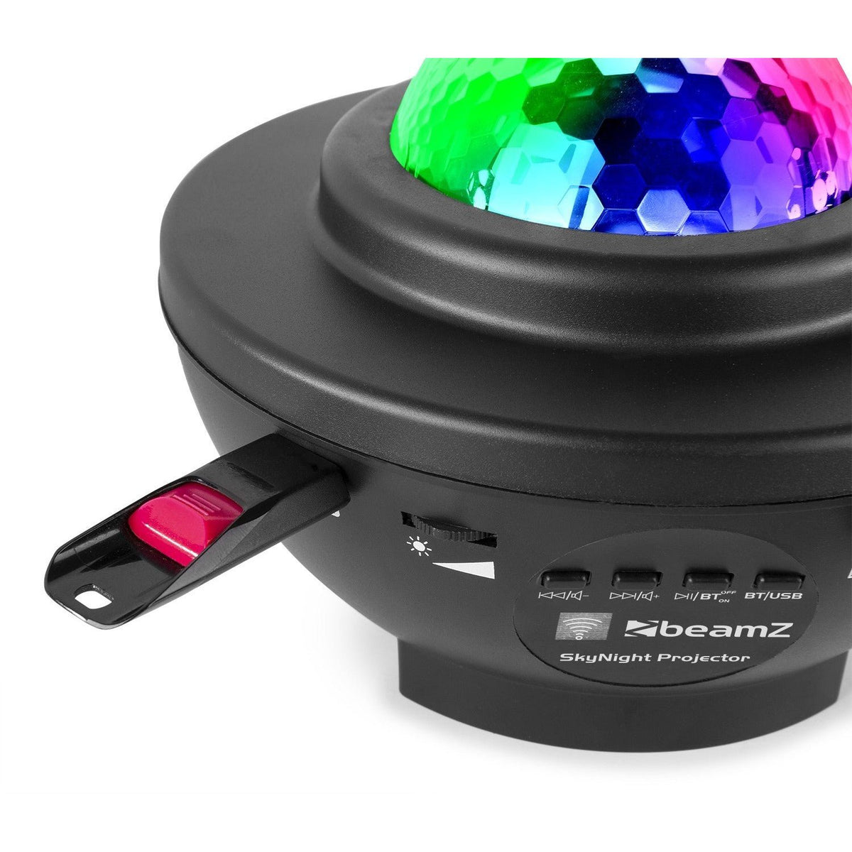 beamZ SkyNight - Proyector con estrellas Rojas y Verdes - Tempo Shop