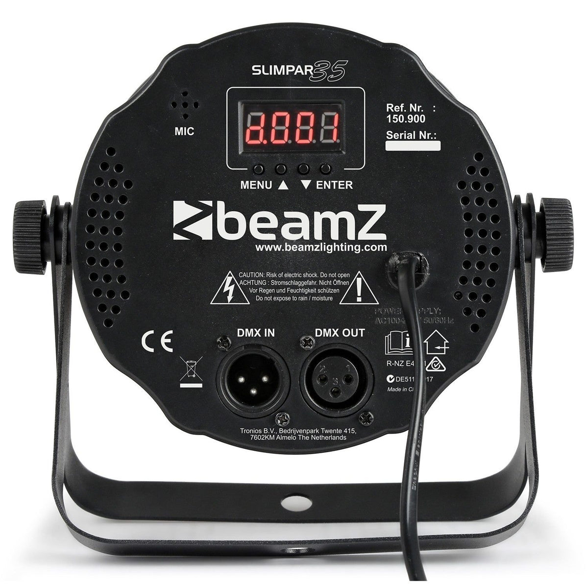 beamZ SlimPAR 35 - Foco PAR plano 35 - Tempo Shop