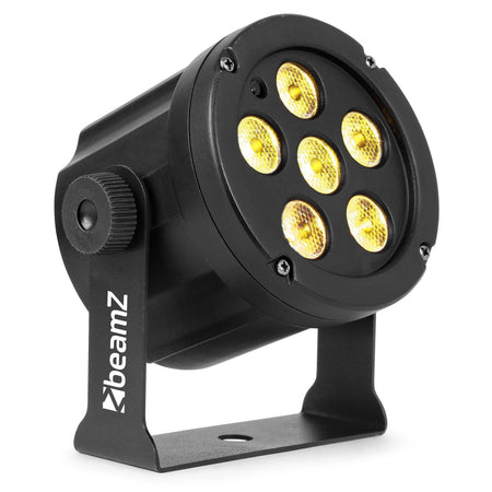 beamZ SlimPar30 CW/WW/UV - Foco PAR compacto 3-en-1 (blanco frío, blanco cálido y UV) sin ventilador - Tempo Shop
