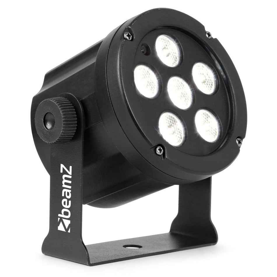 beamZ SlimPar30 CW/WW/UV - Foco PAR compacto 3-en-1 (blanco frío, blanco cálido y UV) sin ventilador - Tempo Shop