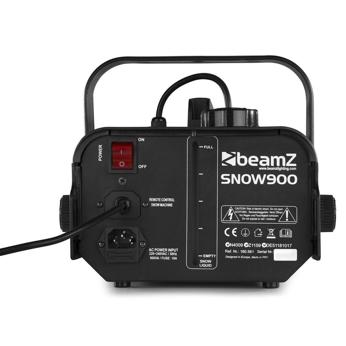beamZ SNOW900 - Maquina de nieve - Tempo Shop
