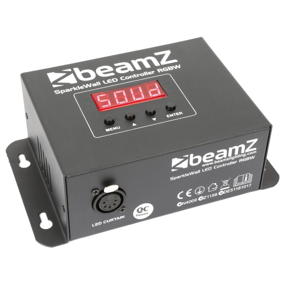 beamZ SPW96C - Cortina de estrellas LED96 Blanco frio 3x 2m con controlador - Tempo Shop