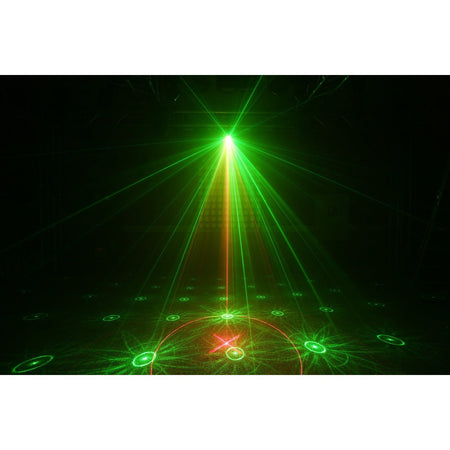 beamZ Surtur II - Doble Laser RG Gobo DMX IRC LED 3W Azul - Tempo Shop