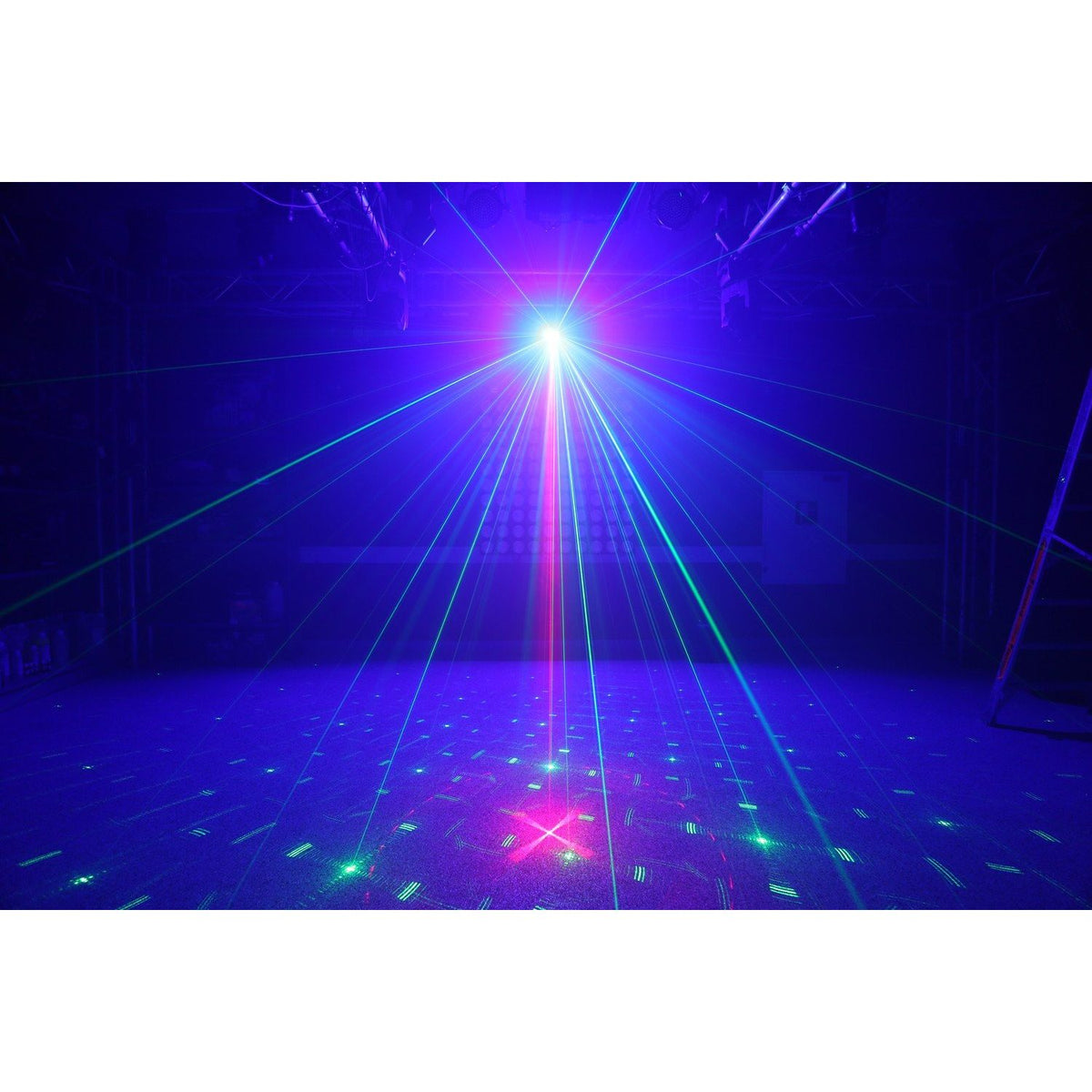 beamZ Surtur II - Doble Laser RG Gobo DMX IRC LED 3W Azul - Tempo Shop
