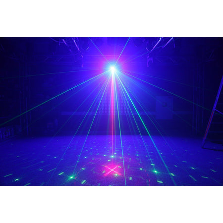 beamZ Surtur II - Doble Laser RG Gobo DMX IRC LED 3W Azul - Tempo Shop