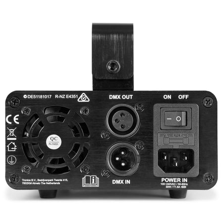 beamZ Surtur II - Doble Laser RG Gobo DMX IRC LED 3W Azul - Tempo Shop