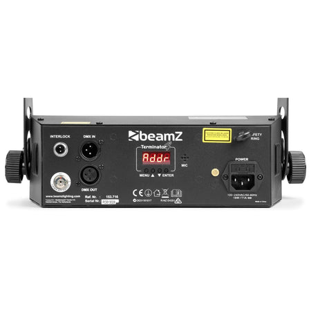 beamZ Terminator IV - LED Doble Moon con laser y strobo - Tempo Shop