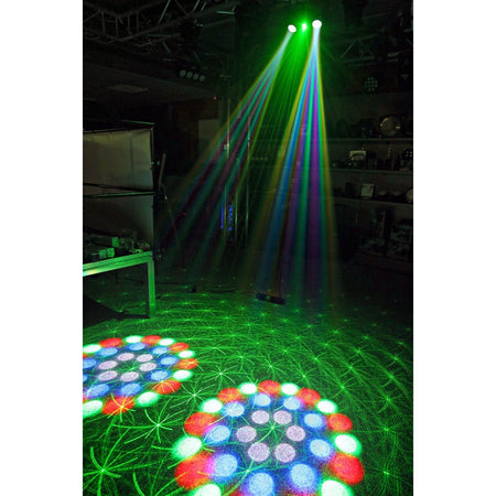 beamZ Terminator IV - LED Doble Moon con laser y strobo - Tempo Shop