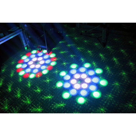 beamZ Terminator IV - LED Doble Moon con laser y strobo - Tempo Shop