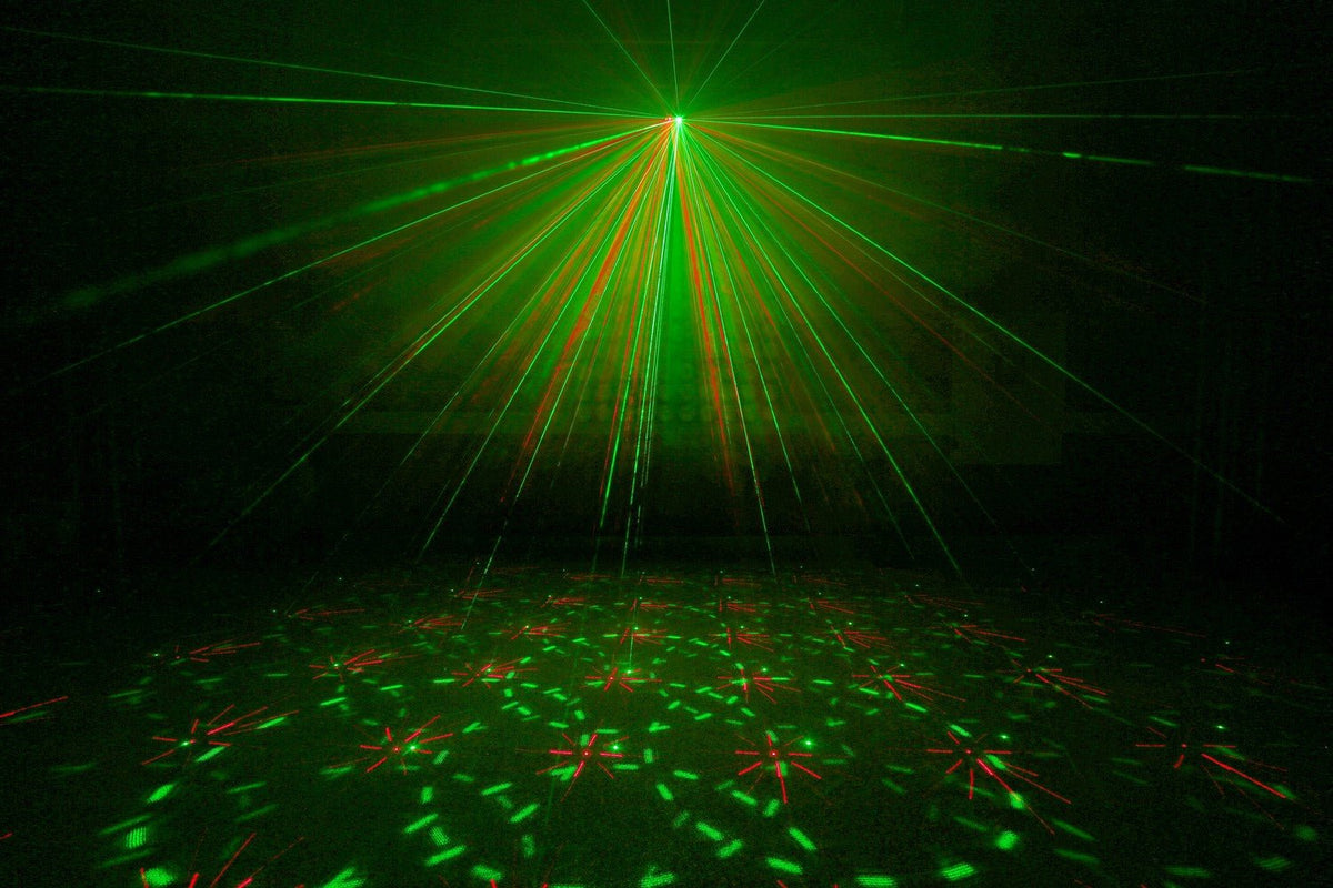 beamZ Bianca - Doble Laser 330mW RGB Gobo IRC - Tempo Shop