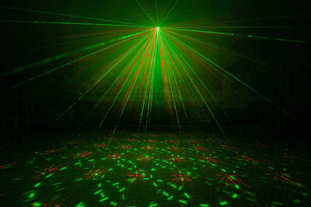beamZ Bianca - Doble Laser 330mW RGB Gobo IRC - Tempo Shop