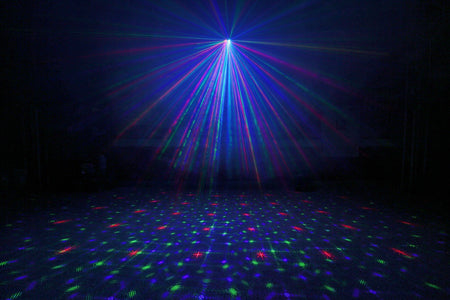 beamZ Bianca - Doble Laser 330mW RGB Gobo IRC - Tempo Shop