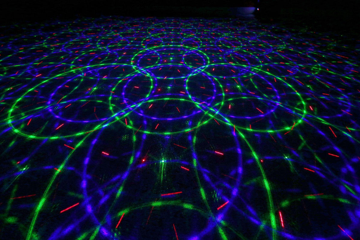 beamZ Bianca - Doble Laser 330mW RGB Gobo IRC - Tempo Shop