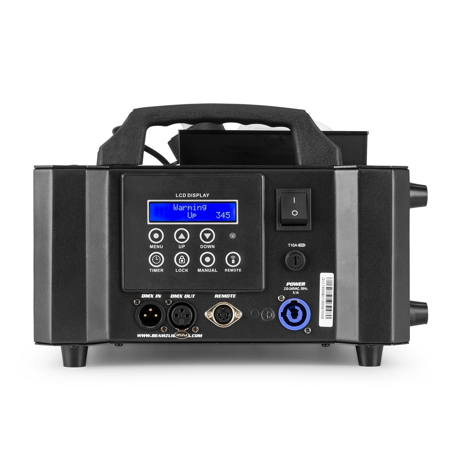 beamZ BLAZE1200 - Maquina de humo vertical 24x4W 4en1 LED - Tempo Shop