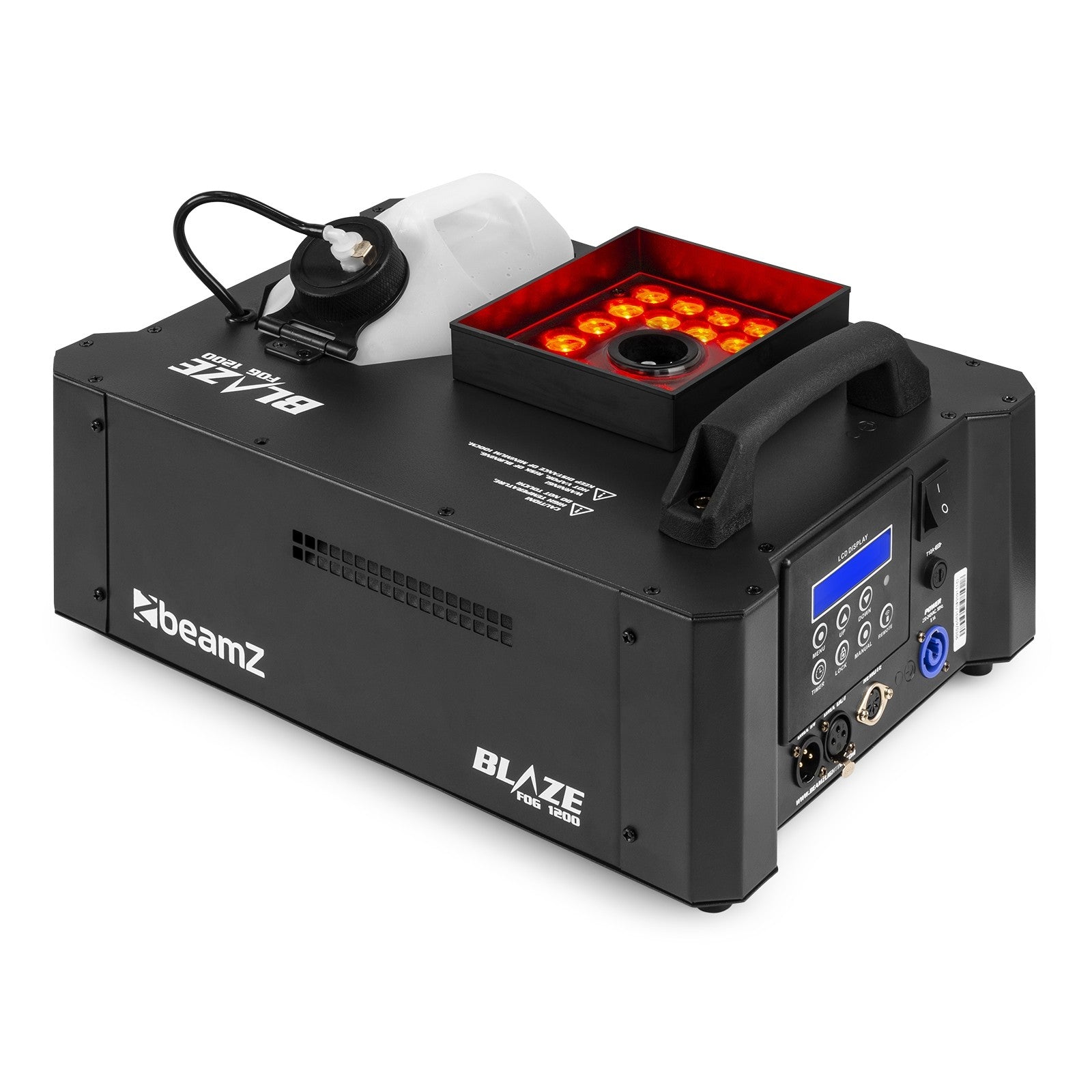 beamZ BLAZE1200 - Maquina de humo vertical 24x4W 4en1 LED - Tempo Shop