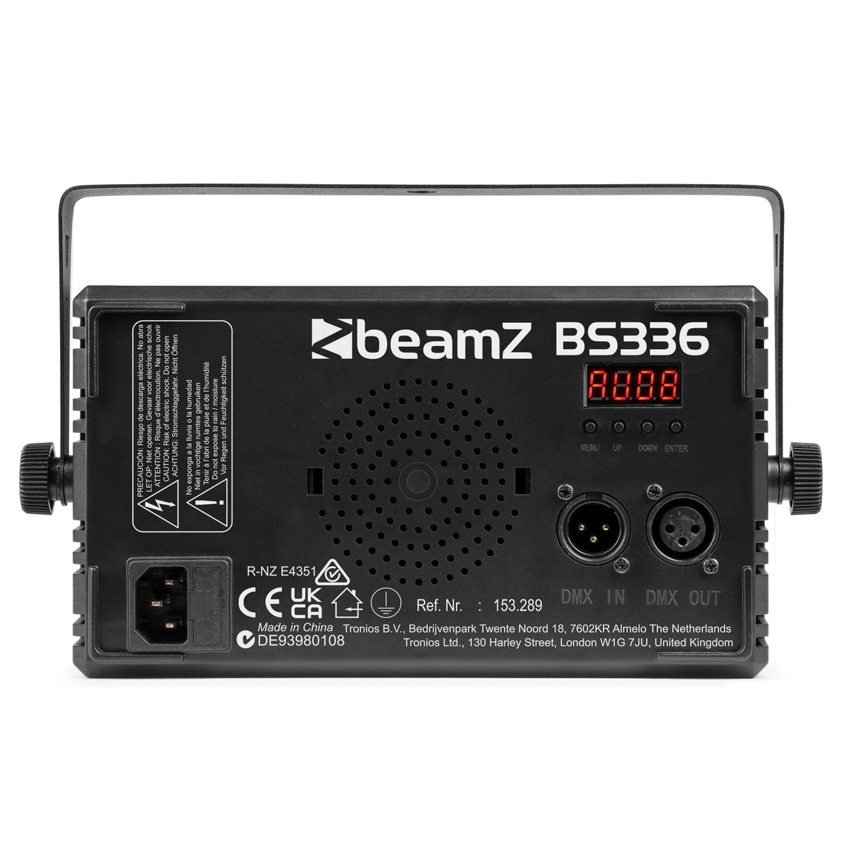 beamZ BS336 - Strobo LED RGB+W Combi - Tempo Shop