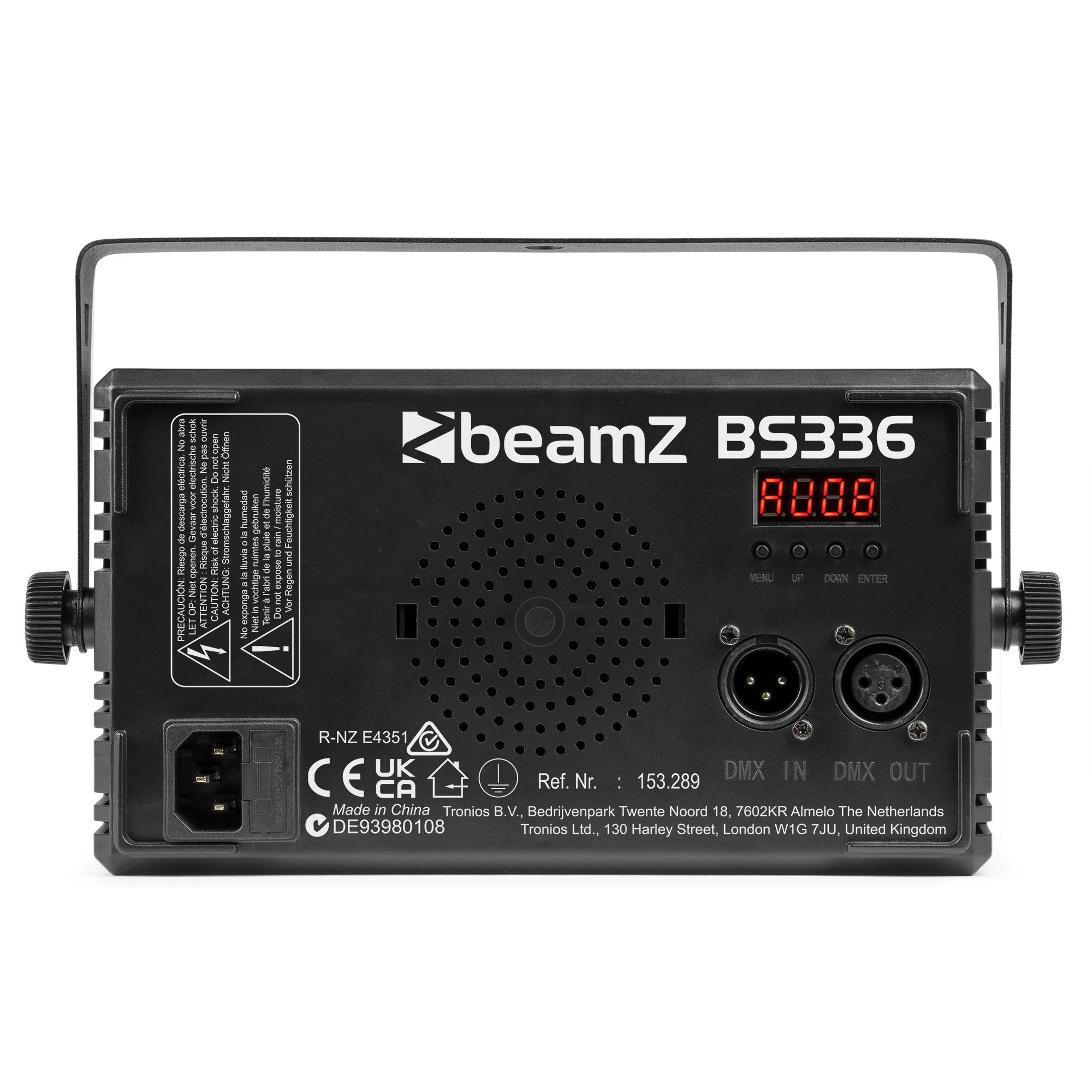beamZ BS336 - Strobo LED RGB+W Combi - Tempo Shop