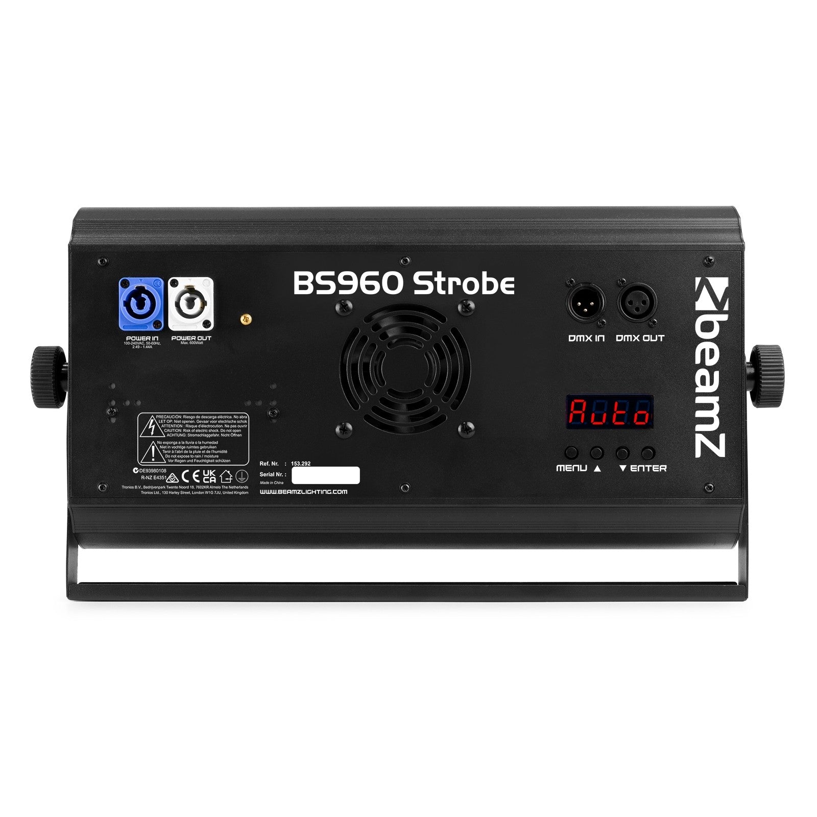 beamZ BS960 - Stroboscope LED RGBW Combi - Tempo Shop