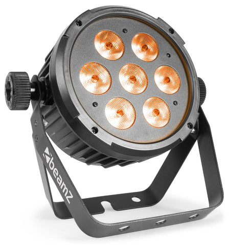 beamZ BT280 - Foco PAR plano LED 7x10W 6 - en - 1 RGBAW - UV - Tempo Shop