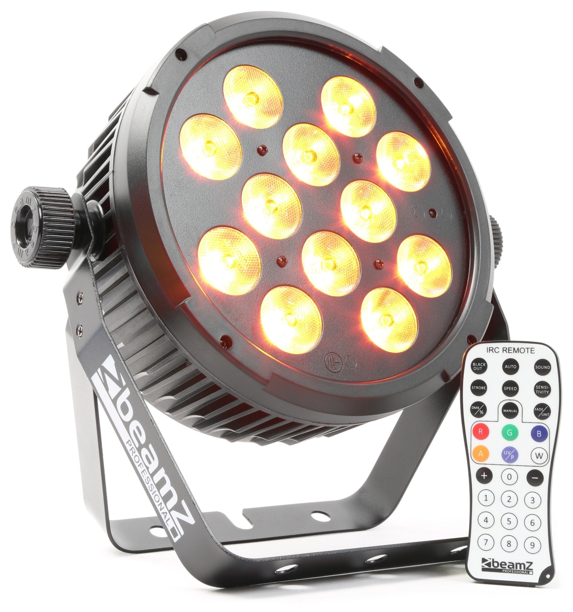 beamZ BT300 - Foco plano PAR LED 12x 10W 6 - en - 1 - Tempo Shop