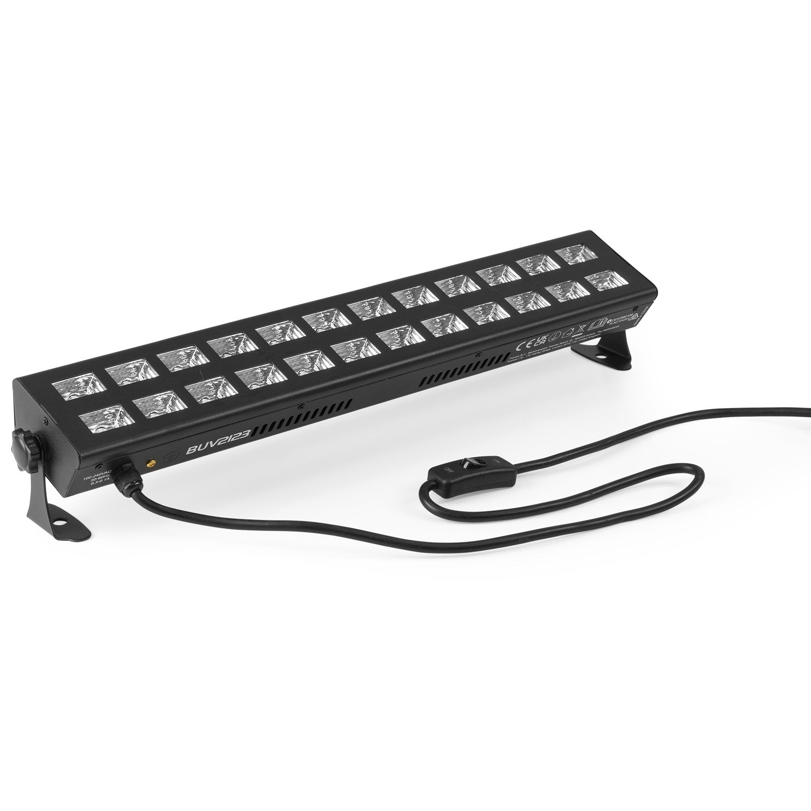 beamZ BUV2123 - Barra UV 2x 12 LEDs - Tempo Shop