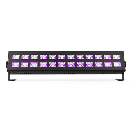 beamZ BUV243 - Barra UV con DMX 2x 12 LEDs - Tempo Shop