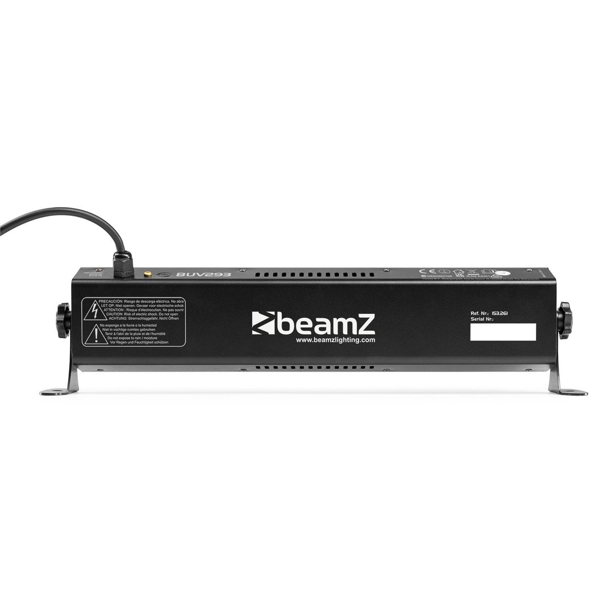 beamZ BUV293 - Barra UV 2x 9 LEDs - Tempo Shop