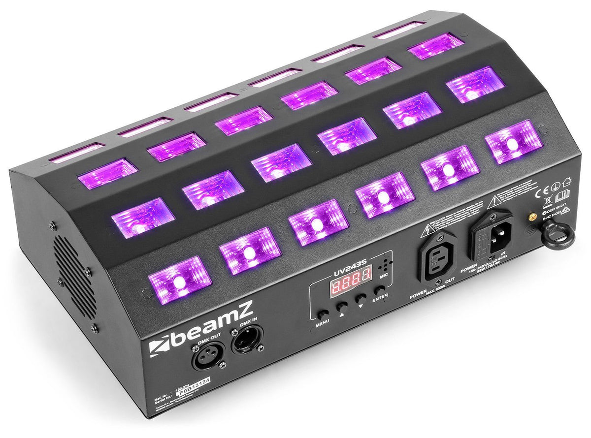 beamZ BUV463 - Strobo LED UV - Tempo Shop