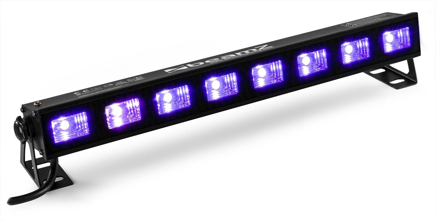 beamZ BUV93 - Barra de LED 8x3W UV - Tempo Shop