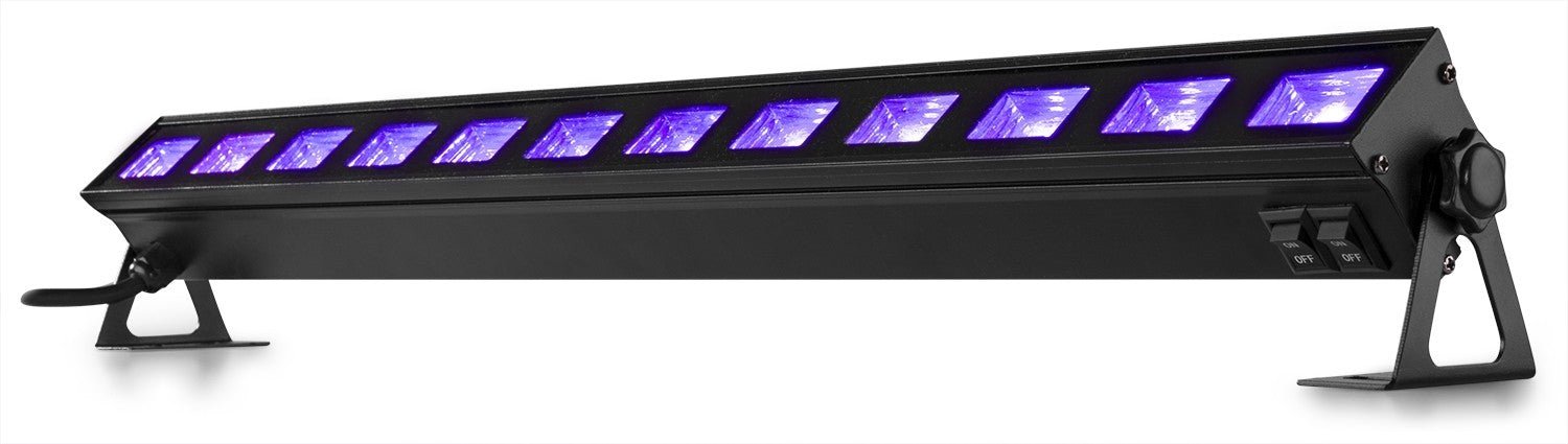 beamZ BUVW123 - Barra LED 12x 3W UV/Blanco 2 - en - 1 - Tempo Shop