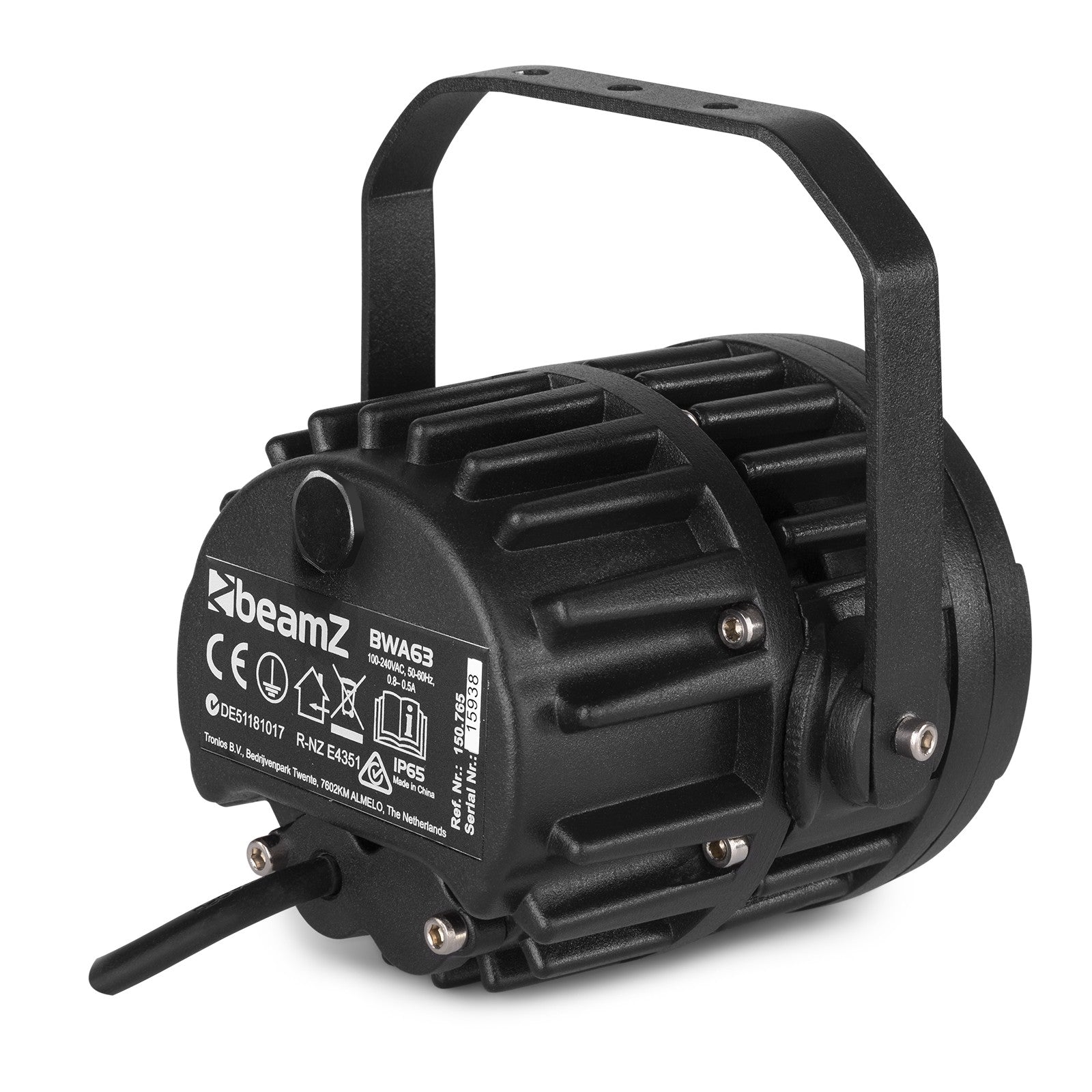 beamZ BWA63 - Foco Par Aluminio IP65 RGB - Tempo Shop