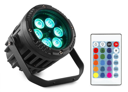 beamZ BWA63 - Foco Par Aluminio IP65 RGB - Tempo Shop