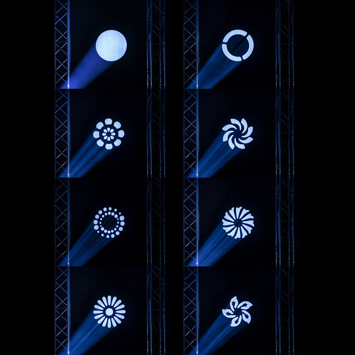 beamZ Cobra 160 - LED Spot Cabeza móvil con Bee Eye - Tempo Shop