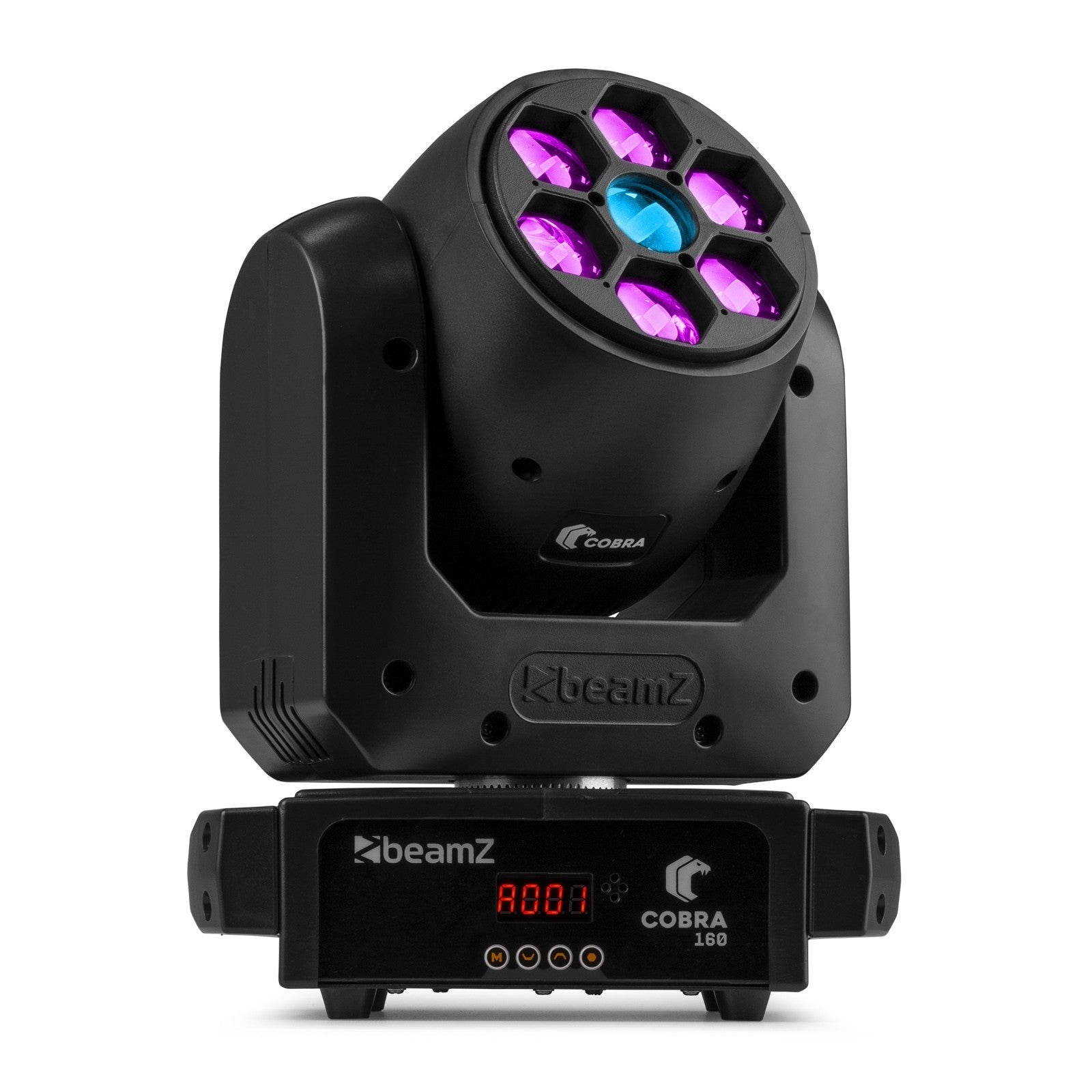 beamZ Cobra 160 - LED Spot Cabeza móvil con Bee Eye - Tempo Shop