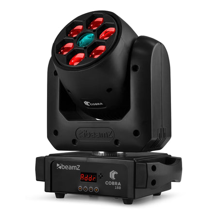 beamZ Cobra 160 - LED Spot Cabeza móvil con Bee Eye - Tempo Shop
