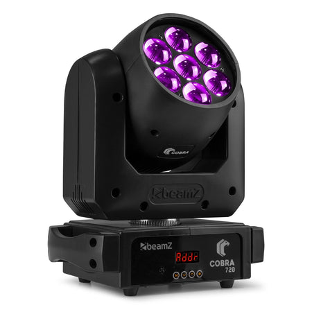 beamZ Cobra 720 - LED Cabeza móvil Wash con Zoom - Tempo Shop