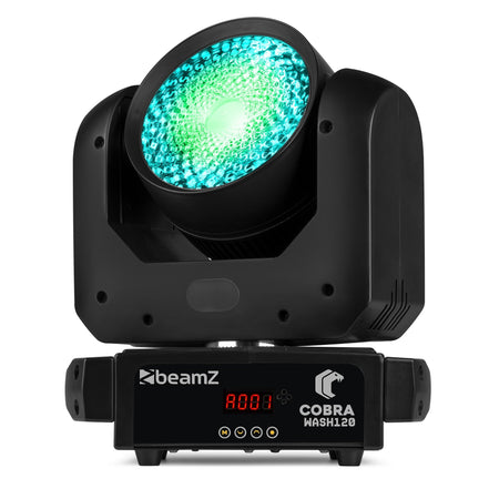 beamZ Cobra Wash120 - Cabeza móvil LED con anillo LED - Tempo Shop
