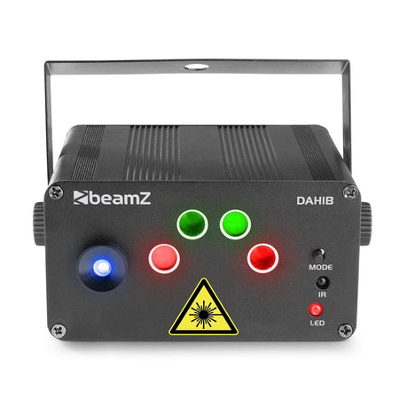 beamZ Dahib - Doble Laser RG Gobo con LED Azul - Tempo Shop