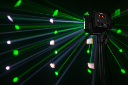 beamZ DerbyStrobo - LED con DMX - Tempo Shop